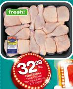 Fresh Choice Chicken Star Pack(8 Drums & 8 Thighs)-Per Kg