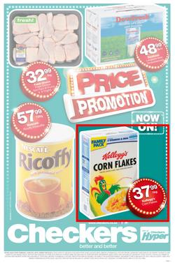 Checkers Gauteng : Price Promotion (22 Aug - 8 Sep 2013), page 1