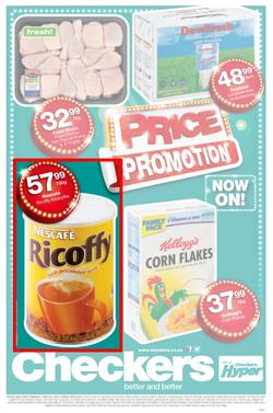 Checkers Gauteng : Price Promotion (22 Aug - 8 Sep 2013), page 1