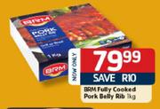 BRM Fully-Cooked Pork Belly Rib-1kg
