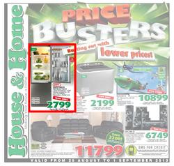 House & Home : Price Busters (25 Aug - 1 Sep 2013), page 1