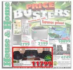 House & Home : Price Busters (25 Aug - 1 Sep 2013), page 1