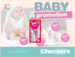 Checkers Eastern Cape : Baby Promotion (26 Aug - 8 Sep 2013), page 1