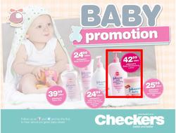 Checkers Eastern Cape : Baby Promotion (26 Aug - 8 Sep 2013), page 1