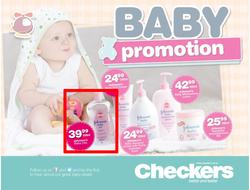 Checkers Eastern Cape : Baby Promotion (26 Aug - 8 Sep 2013), page 1