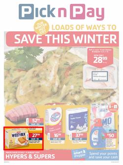 Pick N Pay Eastern Cape : Loads Of Ways To Save This Winter ( 23 Jul - 4 Aug 2013), page 1