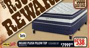 Serta Deluxe Plush Pillow Top 152cm Bed Set