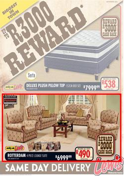 Lewis : Up To R 3000 Reward (16 Sep - 12 Oct 2013), page 1