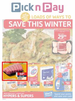 Pick N Pay KZN : Loads Of Ways To Save This Winter (23 Jul - 4 Aug 2013), page 1