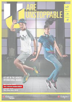 Edgars Active : U Are Unstoppable (20 Sep - 19 Oct 2013), page 1