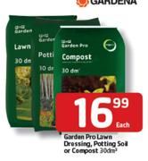 Garden Pro Lawn Dressing, Potting Soil Or Compost-30dm3 Each