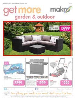 Makro : Get More Garden & Outdoor (1 Oct - 14 Oct 2013), page 1