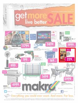 Makro : Get More Live Better Sale (22 Oct - 28 Oct 2013), page 1