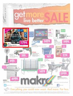 Makro : Get More Live Better Sale (22 Oct - 28 Oct 2013), page 1