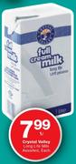 Crystal Valley Long Life Milk-1Ltr