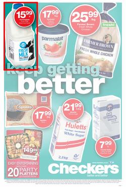 Checkers Eastern Cape : Keep Getting Better (21 Oct - 3 Nov 2013), page 1