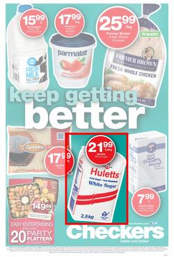 Checkers Eastern Cape : Keep Getting Better (21 Oct - 3 Nov 2013), page 1
