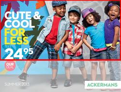 Ackermans : Cute & Cool For Less (23 Oct - 31 Oct 2013), page 1