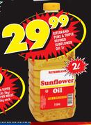 Ritebrand Pure & Triple Refined Sunflower Oil-2L