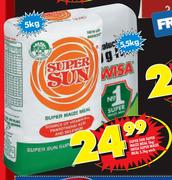 Super Sun Super Maize Meal 5kg/Iwisa Super Maize Meal 5.5kg Each