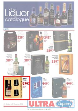 Ultra Liquors : The Liquor Catalogue (25 Oct - 31 Dec 2013), page 1