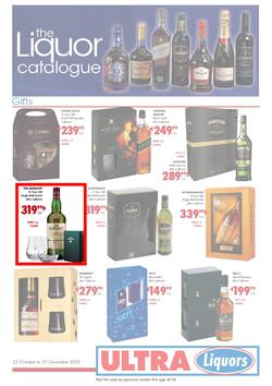 Ultra Liquors : The Liquor Catalogue (25 Oct - 31 Dec 2013), page 1