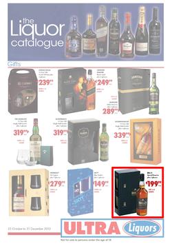 Ultra Liquors : The Liquor Catalogue (25 Oct - 31 Dec 2013), page 1