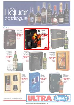 Ultra Liquors : The Liquor Catalogue (25 Oct - 31 Dec 2013), page 1