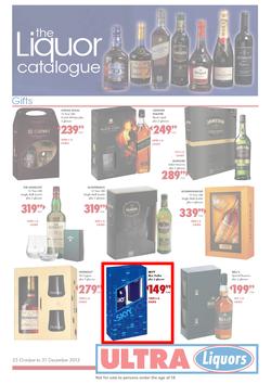 Ultra Liquors : The Liquor Catalogue (25 Oct - 31 Dec 2013), page 1