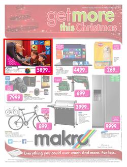 Makro : Get More This Christmas (5 Nov - 11 Nov 2013), page 1