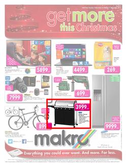 Makro : Get More This Christmas (5 Nov - 11 Nov 2013), page 1