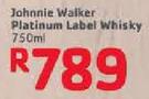 Johnnie Walker Platinum Label Whisky-750Ml