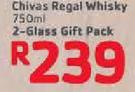 Chivas Regal Whisky-750Ml With 2 Glass Gift pack
