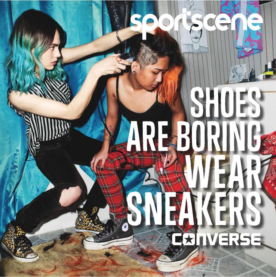 Shoes Are Boring Wear Sneakers Converse 