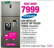 Samsung 500ltr Metallic Silver Top Freezer Fridge-RT63NBPN