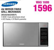 Samsung 40ltr Mirror Finish Grill Microwave-MG402MADXBB/F