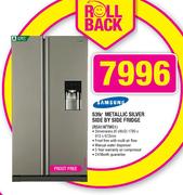 Samsung 539ltr Metallic Silver Side By Side Fridge-RSA1WTMG1