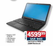 Dell Inspiron N3521 13 2328M Notebook-Each