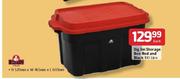 Big Jim Storage Box Red And Black-100 Litre Each