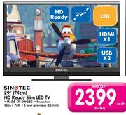 Sinotec 29" HD Ready Slim LED TV STL-29HD50