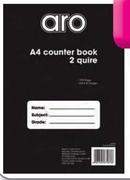 Aro A4 Hard Cover Counter Book 1 Quire 96 Pages