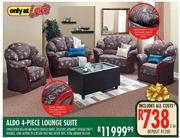 Aldo 4 Piece Lounge Suite