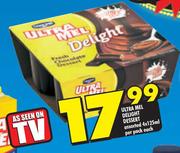 Ultra Mel Delight Dessert-4 x 125ml Per Pack