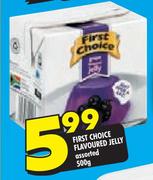 First Choice Flavoured Jelly-500gm