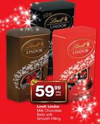 Lindt Lindor Milk Chocolate Balls With Smooth Filling-200gm Each