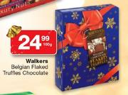 Walkers Belgian Flaked Truffles Chocolate-100gm