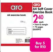 Aro A4 Soft Cover Exercise Book