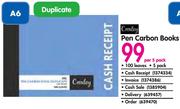 Pen Carbon Books-Per 5 Pack