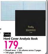 Hard Cover Analysis Book-Each