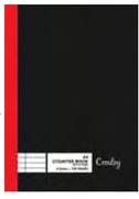 A4 Hard Cover Counter Book-Per 5 Pack